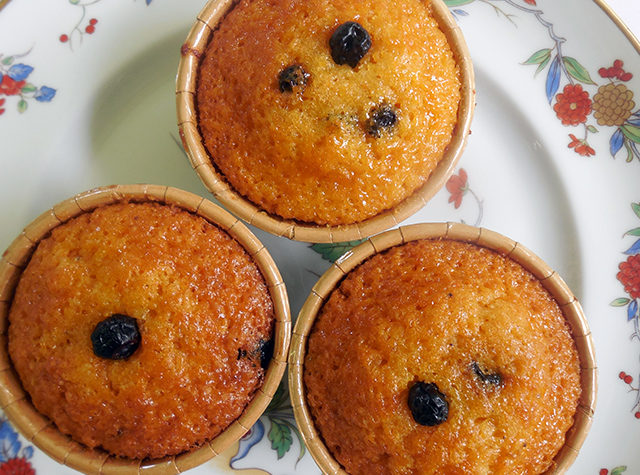 Carrot Blueberry Cupcakes