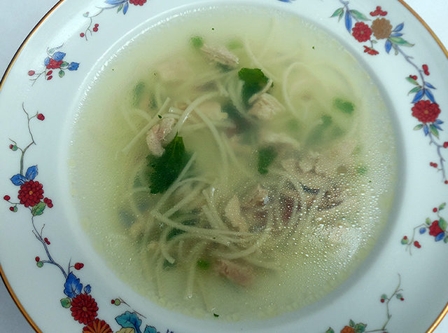 Chicken Noodle Soup With Celery