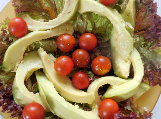 Avocado, Cherry Tomato Salad