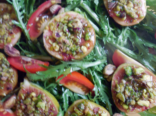 Fig & Pista Salad