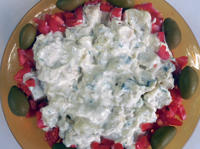 Chicken Salad with Olives