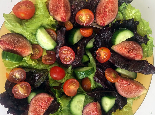 Fig & Lettuce Salad