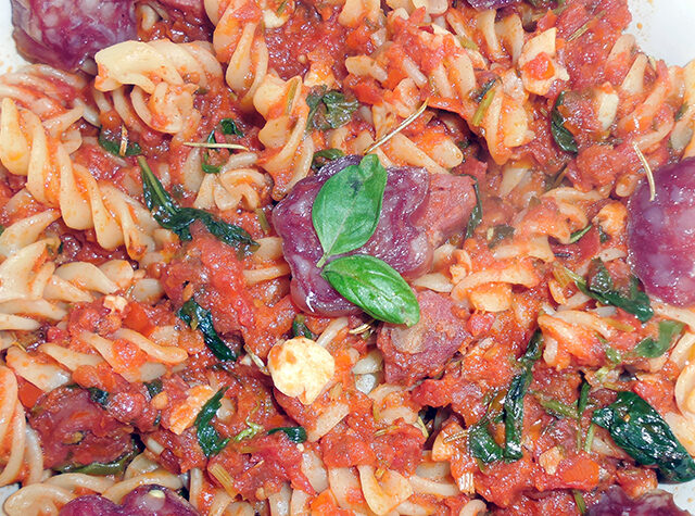 Salami Pasta