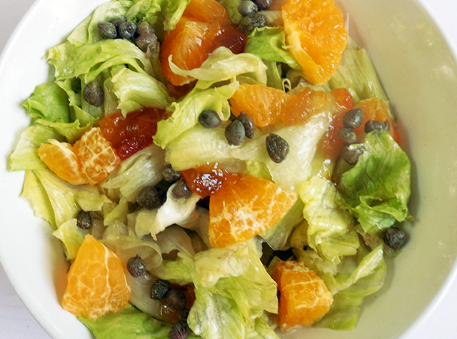 Capers & Orange Salad