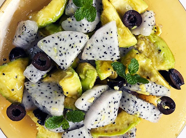 Dragon Fruit & Avocado Salad